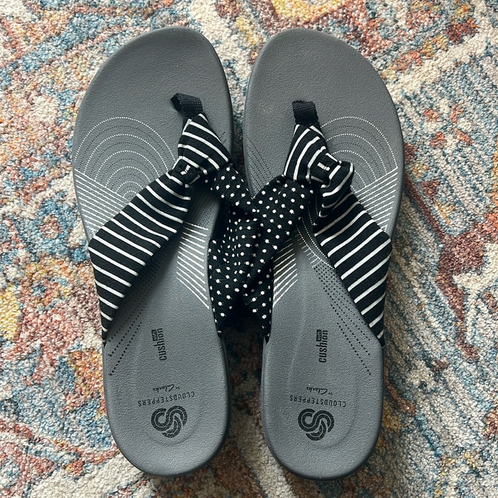 Women’s Clark’s Platform Flip Flops